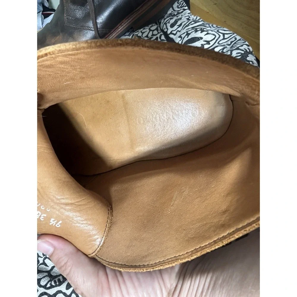 Allen Edmonds Chandler Chukka Boots Mens 9.5 3E Brown Leather Dainite Sole